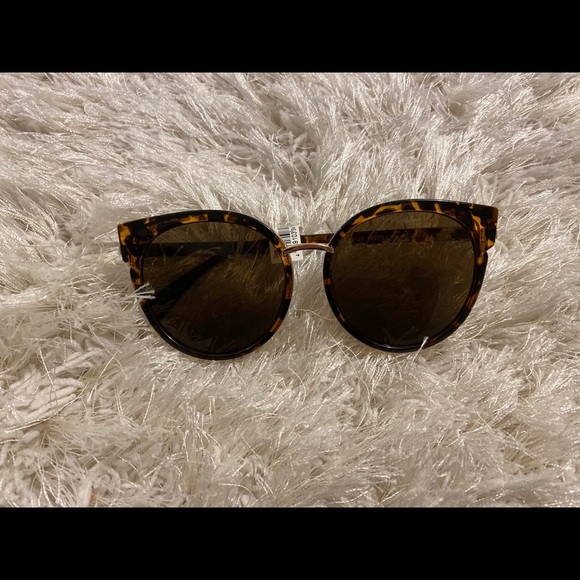 BP. 54mm round cat-eye sunglasses -brown/women - Picture 6 of 8